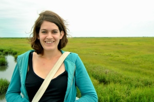 Allie explores part of the JCNERR, expansive saltmarshes that protect inland communities from storms like Sandy
